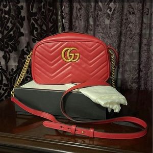 Authentic GG Red Marmont